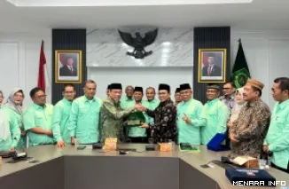 Wakil Wali Kota Padang Maigus Nasir Bersama Rombongan Saat Berkunjung Pusat Kerukunan Umat Beragama (PKUB) Kementerian Agama RI dan Direktorat Ketahanan Ekonomi, Sosial, dan Budaya Direktorat Jenderal Politik dan Pemerintahan Umum Kementerian Dalam Negeri