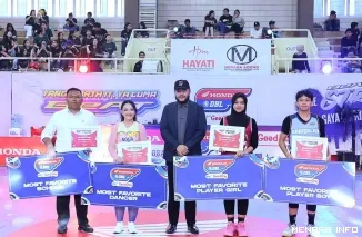 Wali Kota Padang Fadly Amran Bersama Pemenang Honda DBL 2026(*)