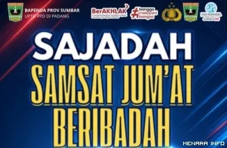 Layanan Sajadah Samsat Padang, Jumat (14/8/2026)