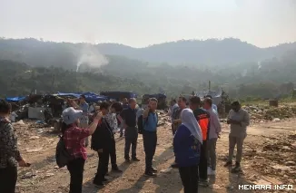 Peninjauan TPA Aia Dingin oleh Tim KEITI dari Korea Selatan, Rabu (12/8/2026)
