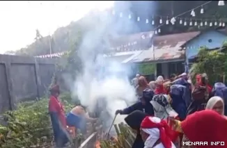Prosesi Malamang Basami di Kelurahan Gunung Pangingilun, Kecamatan Padang Utara, Sabut (22/8/2026)