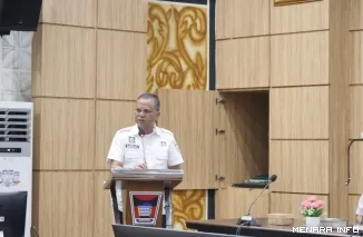 Kepala Kesbangpol Kota Padang, Syahendri Barkah (*(