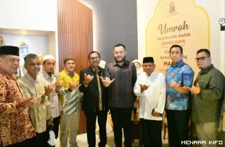 Wali Kota Padang Fadly Amran Meresmikan Grand Opening Al Harris Umrah, Oleh-oleh Umrah & Coffee, Minggu (27/9/2026)