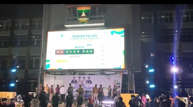 Pengundian Pemenang Utama Gebyar Pajak Sumatera Barat 2026, Sabtu (3/10/2026)