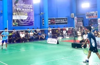 Pertandingan Bulutangkis Porprov XVI Sumbar (*)