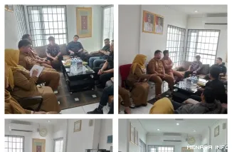 Dinas Koperasi Kota Padang Menerima Kunjungan Rombongan DPRD Padang,Selasa (20/10/2026)