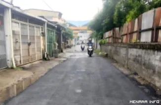 Jalan Kampung Jao Dalam.Seusai Dilakukan Patching oleh Dinas PUPR Kota Padang, Rabu (28/10/2026)