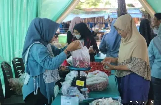 Kegiatan Gerakan Pasar Murah di Kelurahan Batang Arau, Kamis (29/10/2026)
