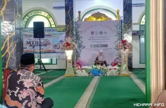 Penampilan Salah Seorang Peserta MTQ Tingkat Remaja Pada MTQ ke-42 Tingkat Kota Padang, Selasa (13/10/2026)