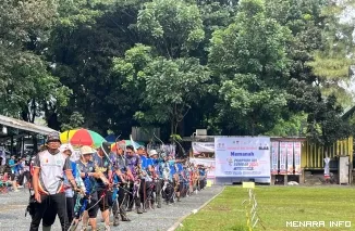 Pertandingan Cabor Panahan Porprov XVI Sumbar (")