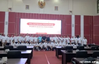 Pelantikan Pengurus POBSI Kota Padang Periode 2026-2030, Sabtu (24/10/2026)