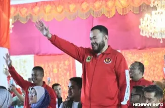 Wali Kota Padang Fadly Amran Menghadiri Pembukaan Porprov Sumbar, Jumat (3/10/2026)