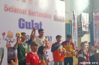 Tim Gulat Kota Padang Berhasil Meraih Juara Umum Pada Porprov Sumbar XVI (*)