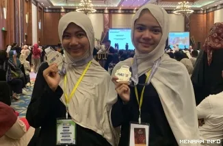 Dua Pelajar MTsN 3 Kota Padang Berhasil Meraih Medali Perak Pada Ajang KREASI Tingkat Nasional (*)