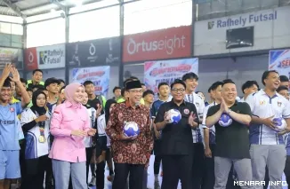 Wakil Wali Kota Padang Maigus Nasir Membuka Kejuaraan Bola Tangan U-17 (*)