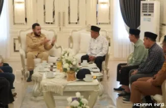 Wali Kota Padang Fadly Amran Menerima Audiensi Yayasan Rumah Sunnah Lansia Indonesia (*)