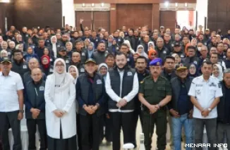Wali Kota Padang Fadly Amran Bersama Peserta Workshop Kesiapsiagaan Bencana, Rabu (28/10/2026)
