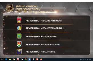Pemko Bukittinggi Raih BKN Award untuk 2 Kategori Tingkat Nasional