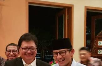 RMA Sumbar Jagokan Sandiaga Uno Dampingi Airlangga di 2024