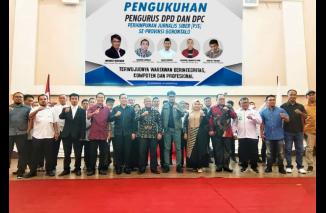 DPD dan DPC se Provinsi Gorontalo Resmi Dikukuhkan