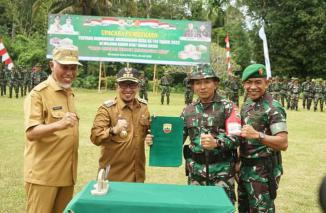 Gubernur Sumbar Dukung TMMD di Nagari Batu Bulek Tanah Datar