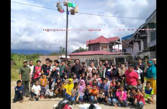 Pemuda Koto Dalam MKS Bukittinggi Gelar Berbagai Macam Perlombaan