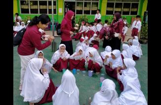 HUT Ke-26, PTGMI Gelar Baksos Di SD Raudatul Jannah