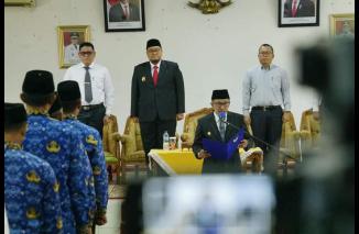 Mutasi Bergulir di Pemkab Tanah Datar, 65 Pejabat Dilantik