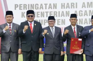 HAB Kemenag ke-77, Bupati Tanah Datar Harapkan Pemkab dan Kemenag Terus Sinergi