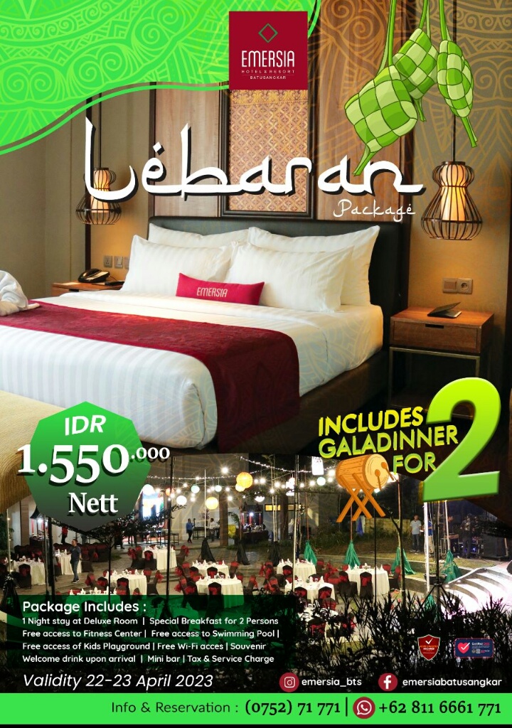Emersia Hotel dan Resort Batusangkar Tawarkan Penginapan Elegan Bagi Perantau Pulang Basamo