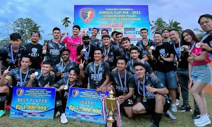 Paris FC Solok Rebut Piala Jordus XIX 2023
