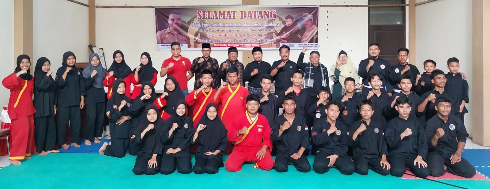 Perguruan Taduang Bangkeh Batipuh Gelar Kejuaraan Pencak Silat