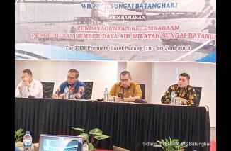 Ini Hasil Pleno Tim Koordinasi Pengelolaan SDA Sungai Batanghari  2023