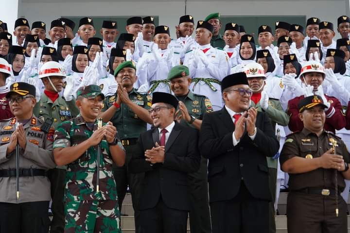 71 Anggota Paskibraka Tanah Datar Dikukuhkan