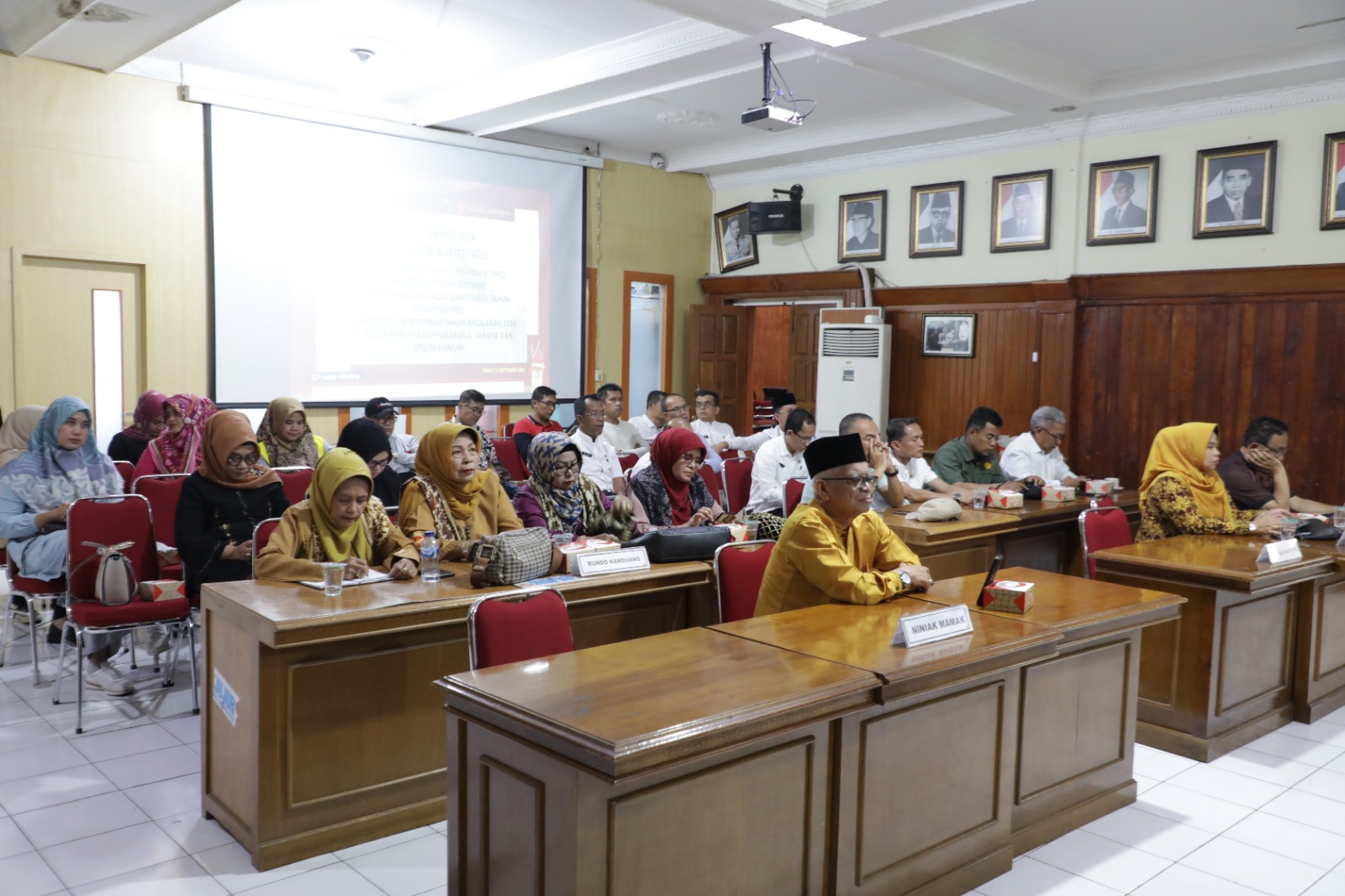 APBD P TA Bukittinggi TA 2023 Ketok Palu, Marfendi: Semua untuk Pencapaian Visi dan Misi Pembangunan Kota Bukittinggi