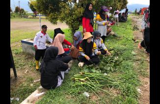 Komunitas Sadama Koga Manfaatkan Enceng Gondok jadi Kerajinan