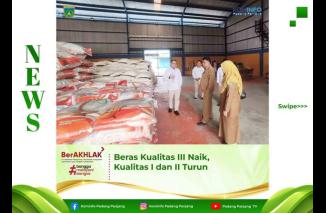 Beras Kualitas III Naik, Kualitas I dan II Turun