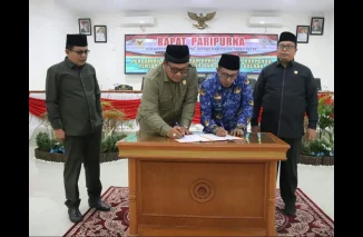 Ranperda Pajak dan Retribusi Daerah Disetujui DPRD Tanah Datar Jadi Perda