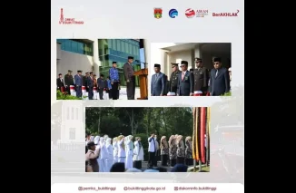 Bukittinggi Peringati Hari Pahlawan Nasional ke 78 dan Hari Kesehatan Nasional ke 59