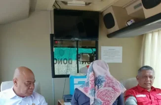 Kegiatan Donor Darah PMI Bukittinggi Jemput Bola Sampai SKPD