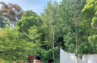 Ini Kata Edison Katik Basa Usai Tabur Bunga di TMP KB Bukittinggi