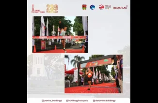 1500 Pelari Ikuti Event Minang Geopark Run 2023