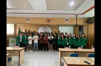 Natalius Giawa Pimpin HMK Unitas Padang Periode 2023 - 2024
