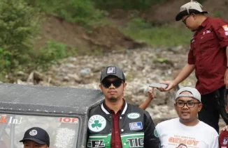 Duo Anak Muda Bukittinggi, Walikota dan Ketua Kadin Berolahraga Menantang