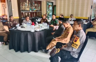 Kodim 0304 Agam Gelar Komsos Bersama Aparat Pemerintahan Bukittinggi dan Agam