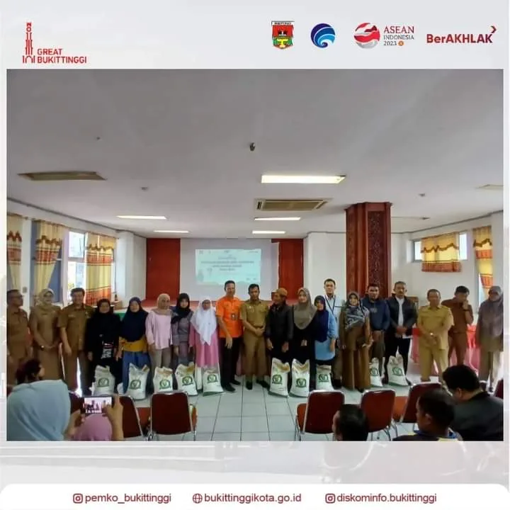Awal 2024, Bukittinggi Salurkan Bantuan Beras CPP