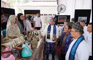 Tanah Datar Dinilai Tim Penghargaan Pembangunan Daerah Bappenas