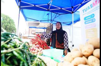 Pemkab Tanah Datar Gelar Gerakan Pasar Pangan Murah untuk Stabilkan Harga