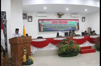 Bupati Tanah Datar Sampaikan LKPj 2023, Realisasi PAD 101,59 Persen