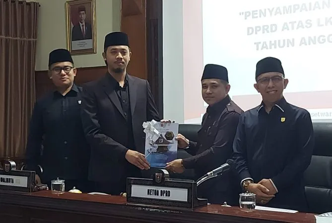 DPRD Sampaikan Rekomendasi LPJ Tahun 2023